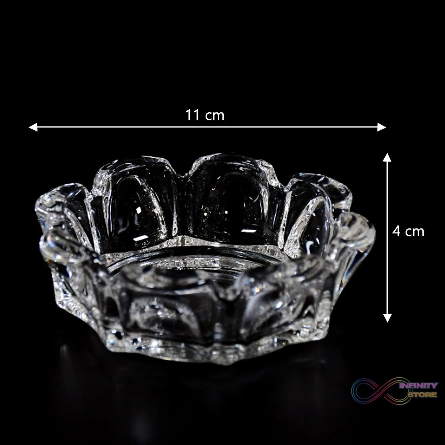 Sanford Round Cigar & Cigarette Ashtray for Home/Office Decor - infinityexculsivestore.com