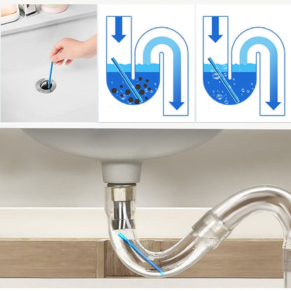 Sani Cleaning Sticks Keep Your Drains Pipes Clear Odor Home Cleaning - infinityexculsivestore.com