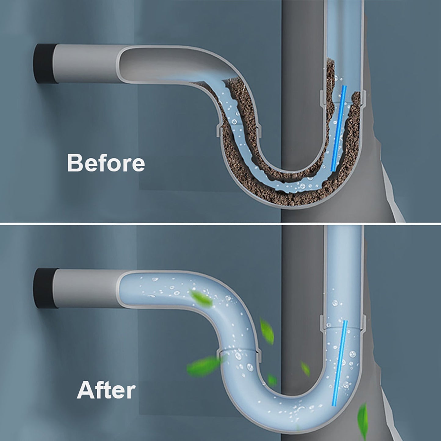 Sani Cleaning Sticks Keep Your Drains Pipes Clear Odor Home Cleaning - infinityexculsivestore.com