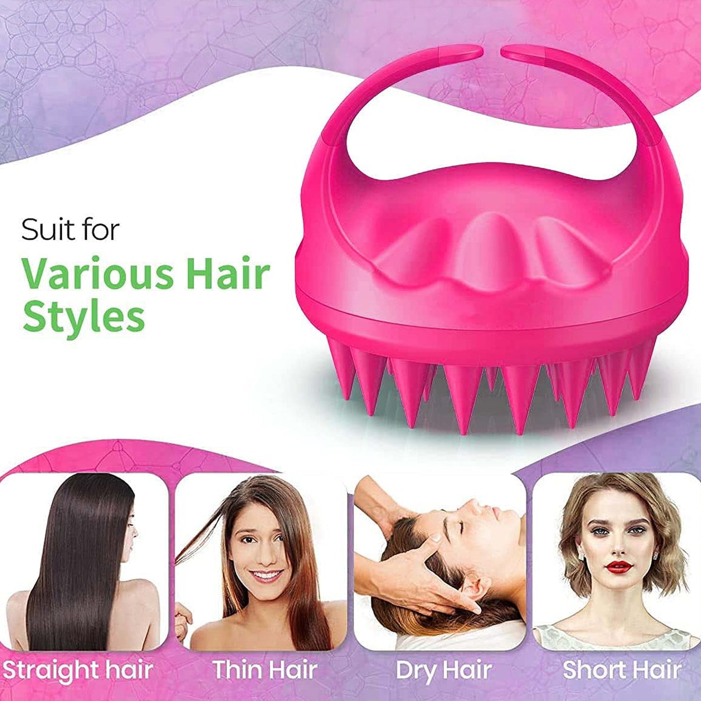 Scalp Massager, Head Massager Comb (1 Pc) - infinityexculsivestore.com