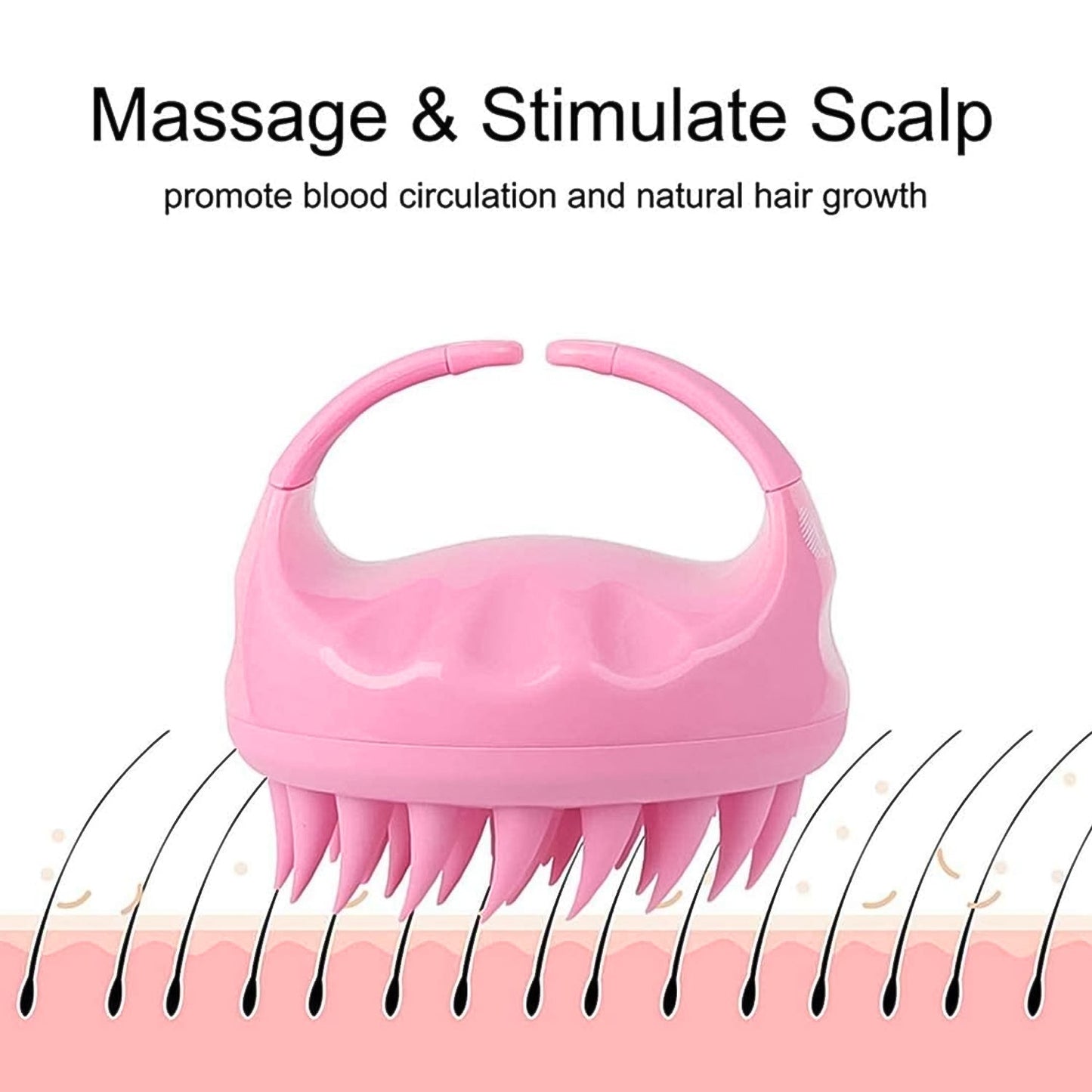 Scalp Massager, Head Massager Comb (1 Pc) - infinityexculsivestore.com