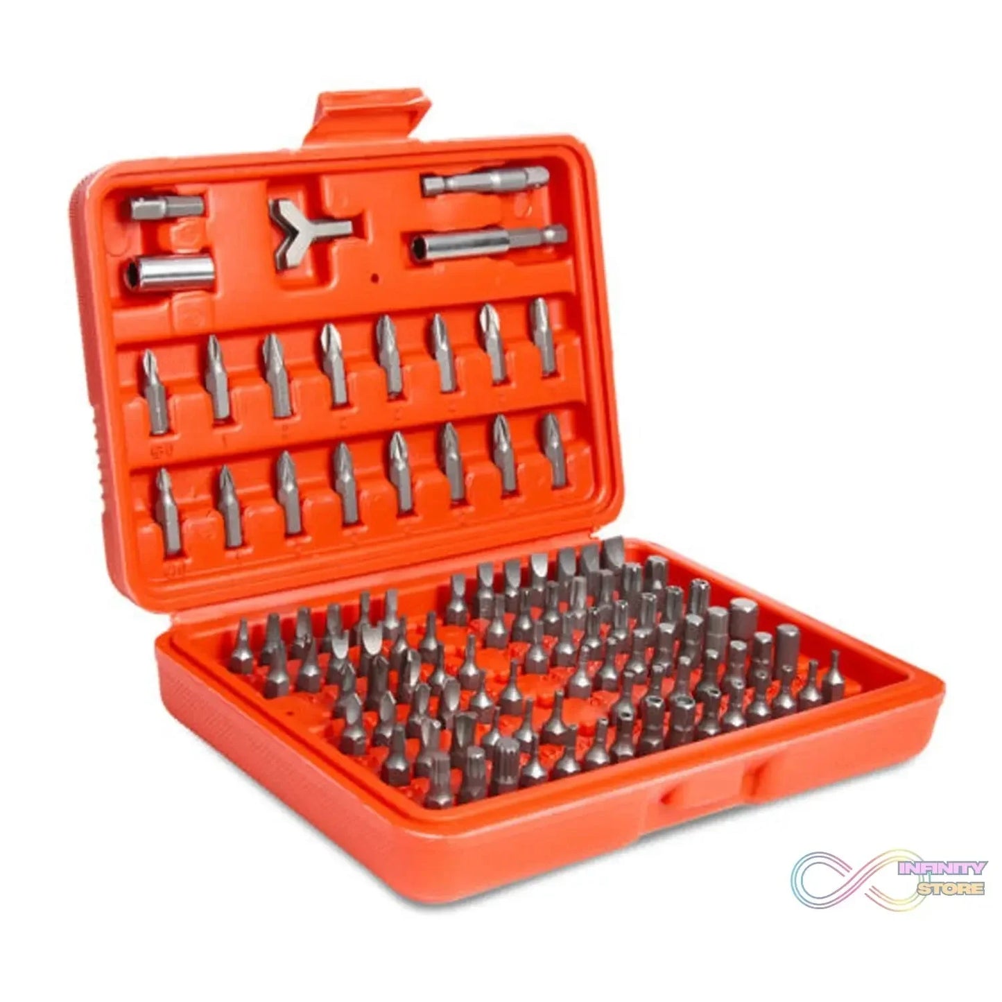 Screwdriver Bit Set with Box Tools (100pcs Set) - infinityexculsivestore.com
