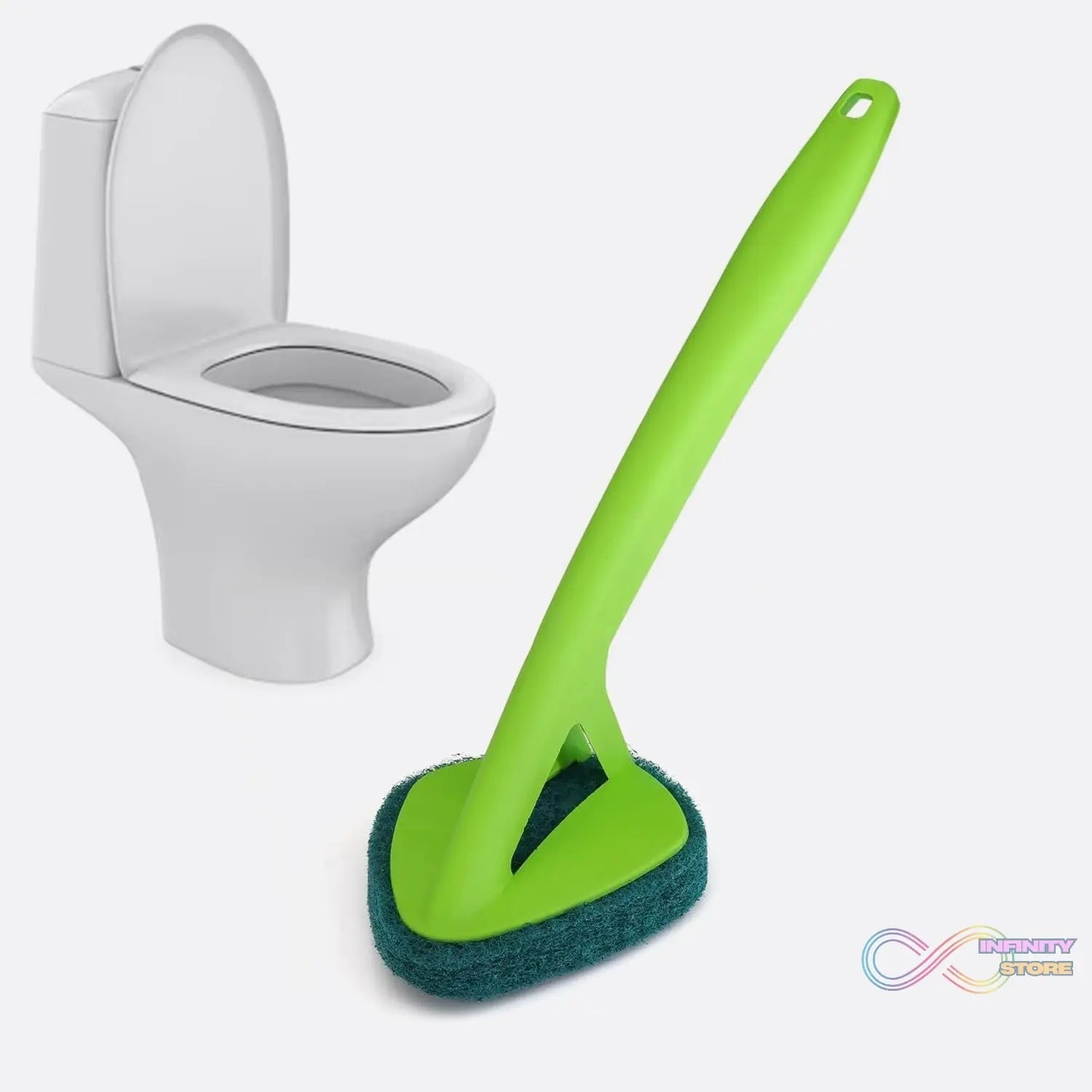 Scrubber Hockey with Long Handle (1 Pc) - infinityexculsivestore.com