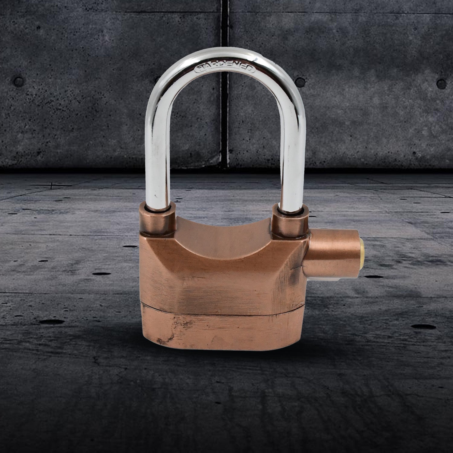 Security Alarm Metallic Lock System with 3 Keys (1 Set / Mix Color) - infinityexculsivestore.com