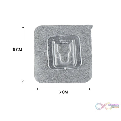 Transparent magic sticker with adhesive backing for various applications