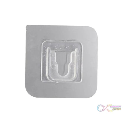 Self-adhesive sticker with a clear design, ideal for multiple uses