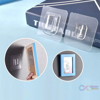 Detailed view of self-adhesive female magic sticker for easy application