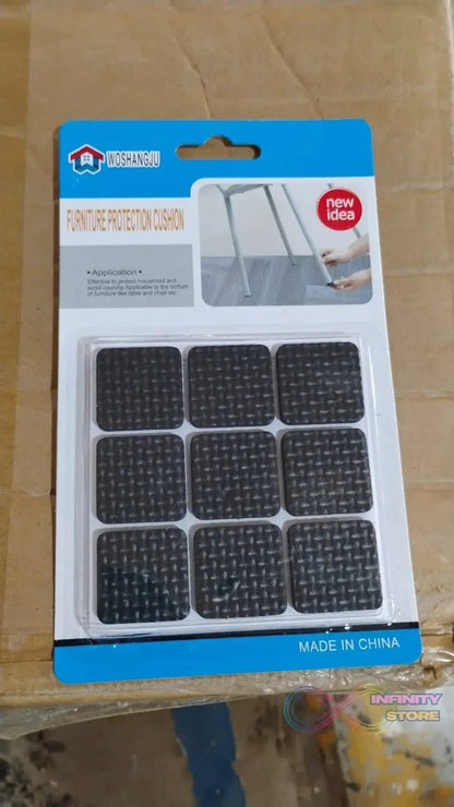 Self Adhesive Furniture Pads - Square (18 Pcs Set) - infinityexculsivestore.com