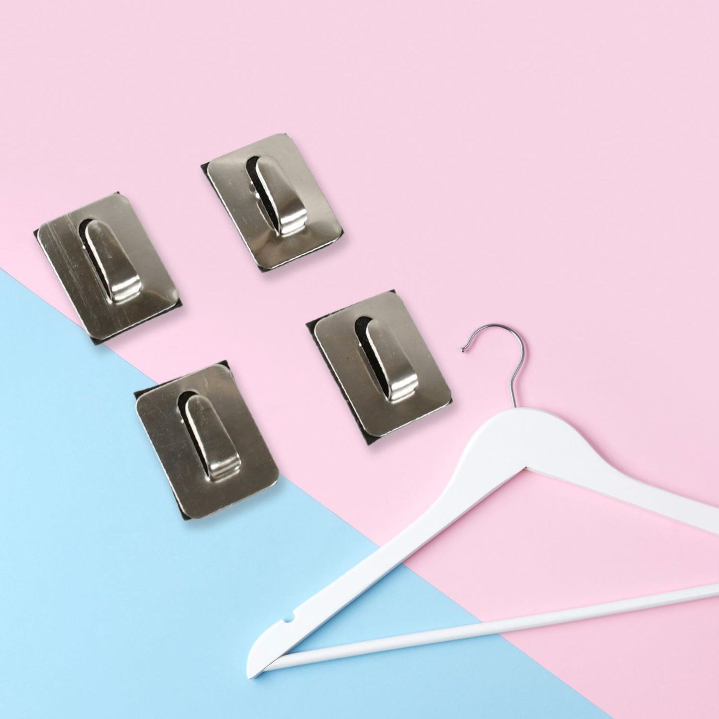 Self - Adhesive Hooks, Heavy Duty Wall Hooks Hangers Stainless Steel Waterproof Sticky Hooks for Hanging Robe Coat Towel Kitchen Bathroom and. - infinityexculsivestore.com