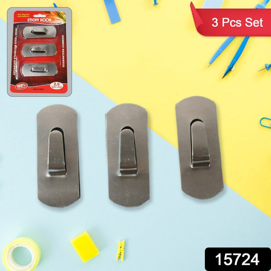 Self - Adhesive Hooks, Heavy Duty Wall Hooks Hangers Stainless Steel Waterproof Sticky Hooks for Hanging Robe Coat Towel Kitchen Bathroom and. - infinityexculsivestore.com