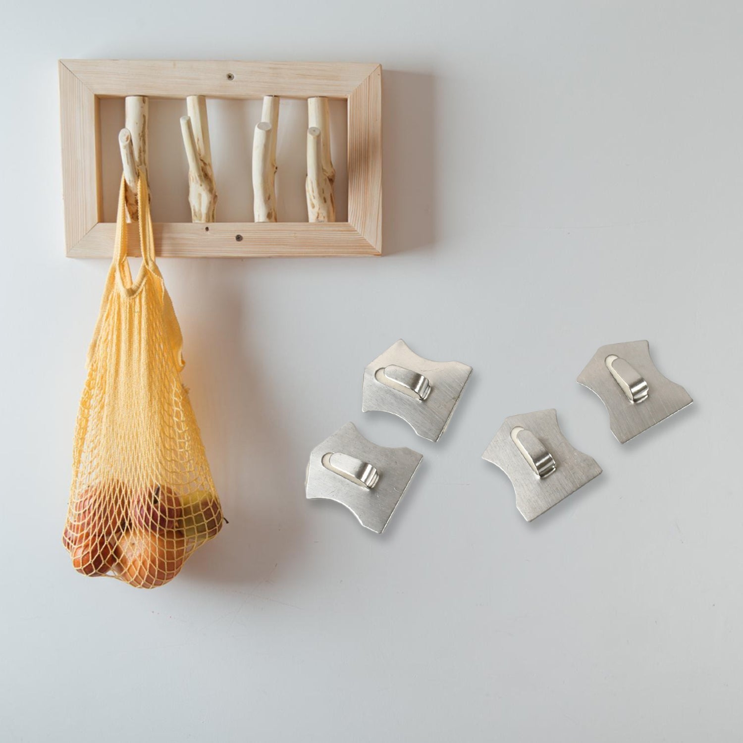Self - Adhesive Hooks, Heavy Duty Wall Hooks Hangers Stainless Steel Waterproof Sticky Hooks for Hanging Robe Coat Towel Kitchen Bathroom and. - infinityexculsivestore.com