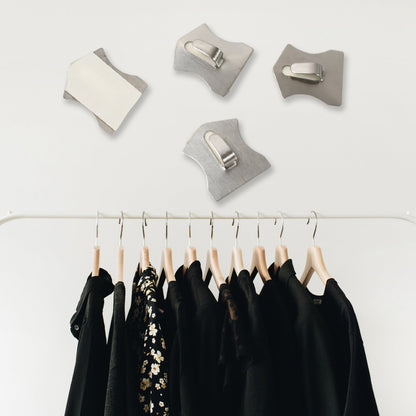 Self - Adhesive Hooks, Heavy Duty Wall Hooks Hangers Stainless Steel Waterproof Sticky Hooks for Hanging Robe Coat Towel Kitchen Bathroom and. - infinityexculsivestore.com