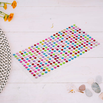 Self Adhesive Multi Size Shaped Shining Stones Crystals Stickers For Art & Craft, Mobile Phone Decoration, Jewelery Making, School Projects, Creative Work - infinityexculsivestore.com