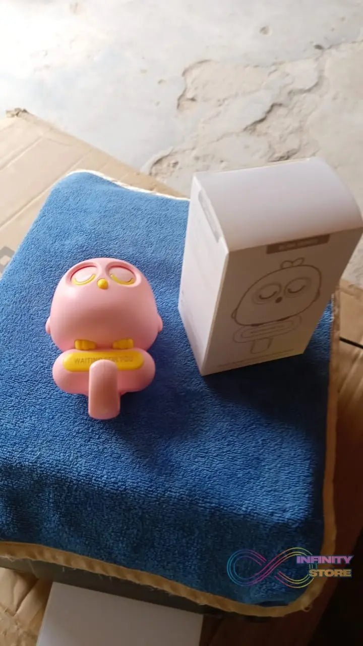 Self Adhesive Wall Hooks Eye Catching Cute Bird Hook, Automatic Open Close Eyes Creative wall Hook (1 Pc) - infinityexculsivestore.com