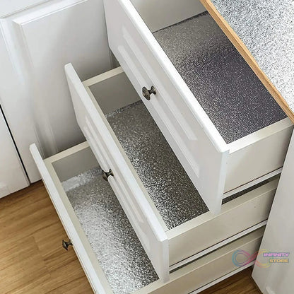 Self - Adhesive Wallpaper Aluminum Foil Wall Paper (60×200 Cm / Mix Design) - infinityexculsivestore.com