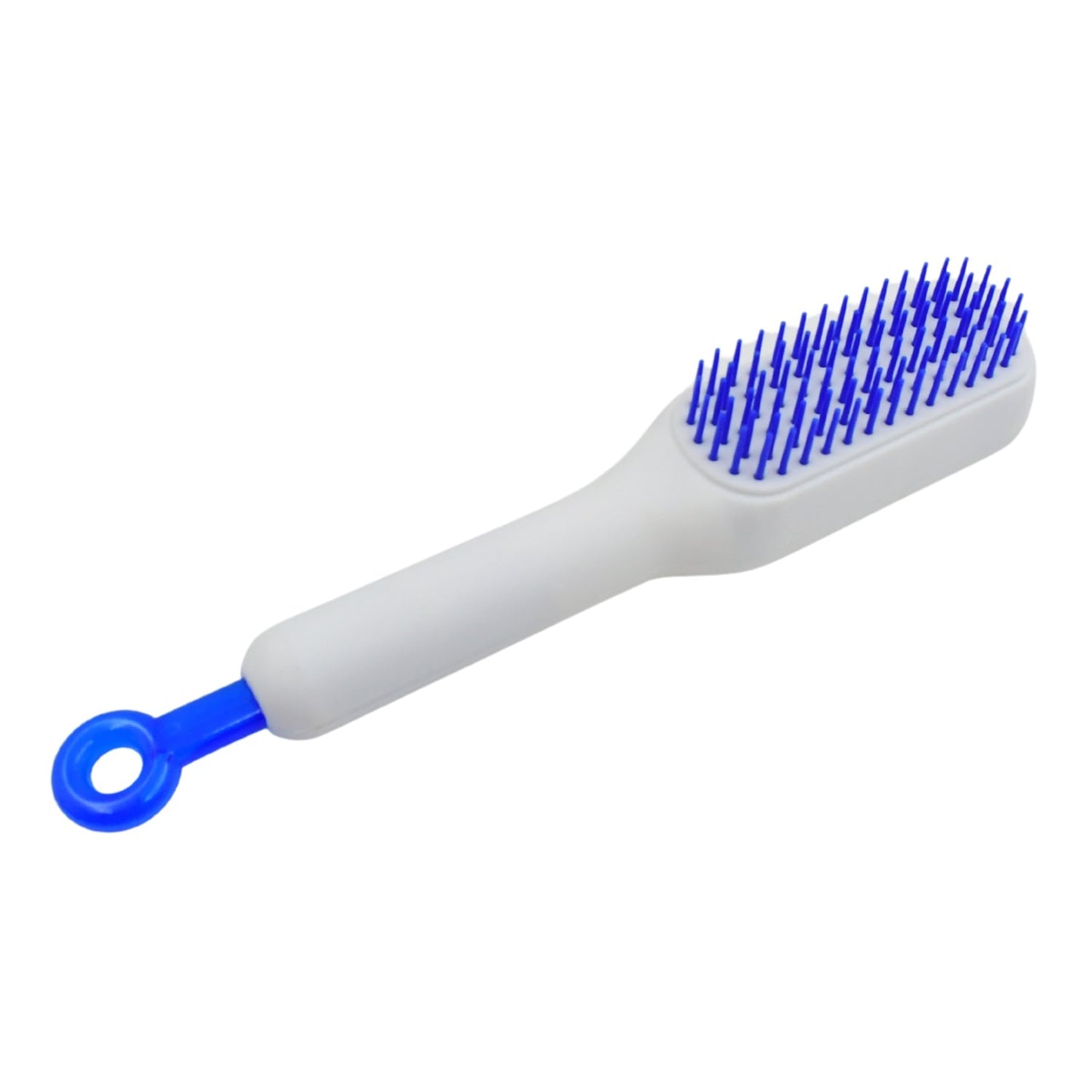 Self - Cleaning Hairbrush, Self - Cleaning Anti - Static Detangling Massage Comb, One - pull Clean Scalable Rotate Lifting Self Cleaning Hairbrush Hair Styling Tools - infinityexculsivestore.com