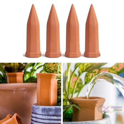 Self Plant Watering Spikes (4 Pcs Set) - infinityexculsivestore.com