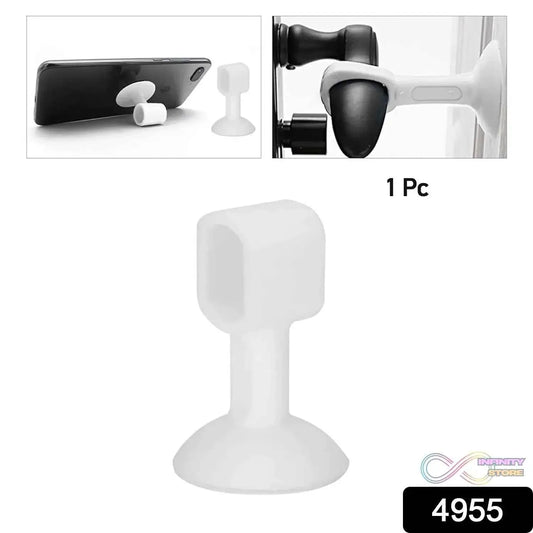 Self - Sucking Silicone Door Stopper (1 Pc / Mix Color) - infinityexculsivestore.com