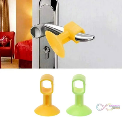 Self - Sucking Silicone Door Stopper (2 Pcs Set) - infinityexculsivestore.com
