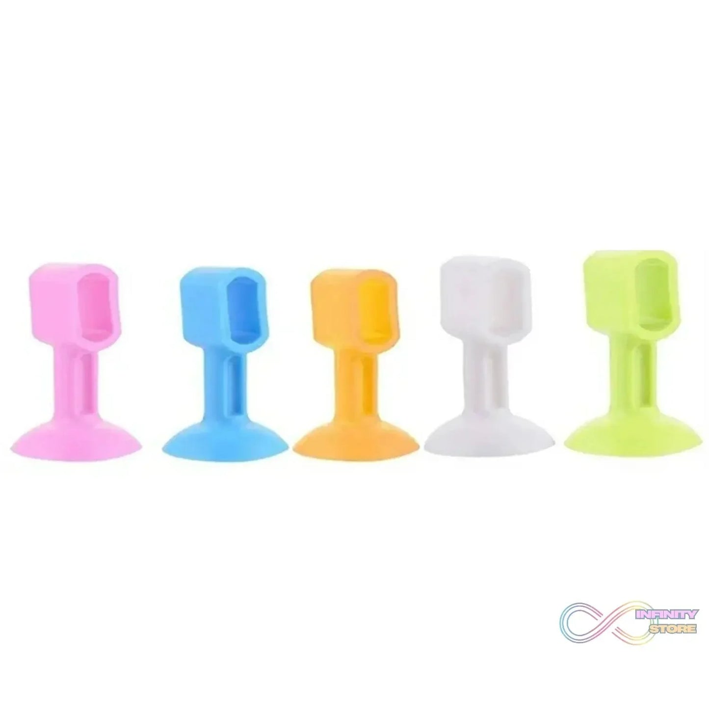 Self - Sucking Silicone Door Stopper (5 Pcs Set) - infinityexculsivestore.com