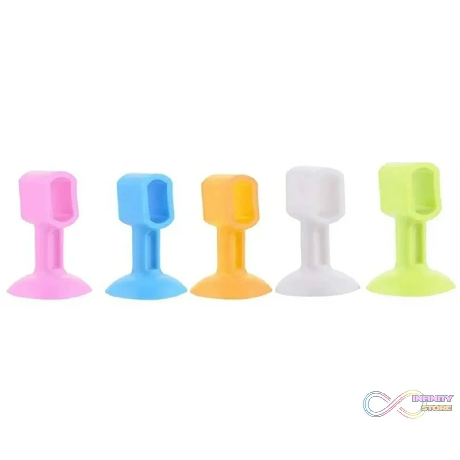Self - Sucking Silicone Door Stopper (5 Pcs Set) - infinityexculsivestore.com