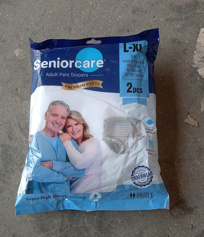 Senior Care Essentials: Large - XL Adult Diaper Pants (Waist 90 - 140cm) - infinityexculsivestore.com