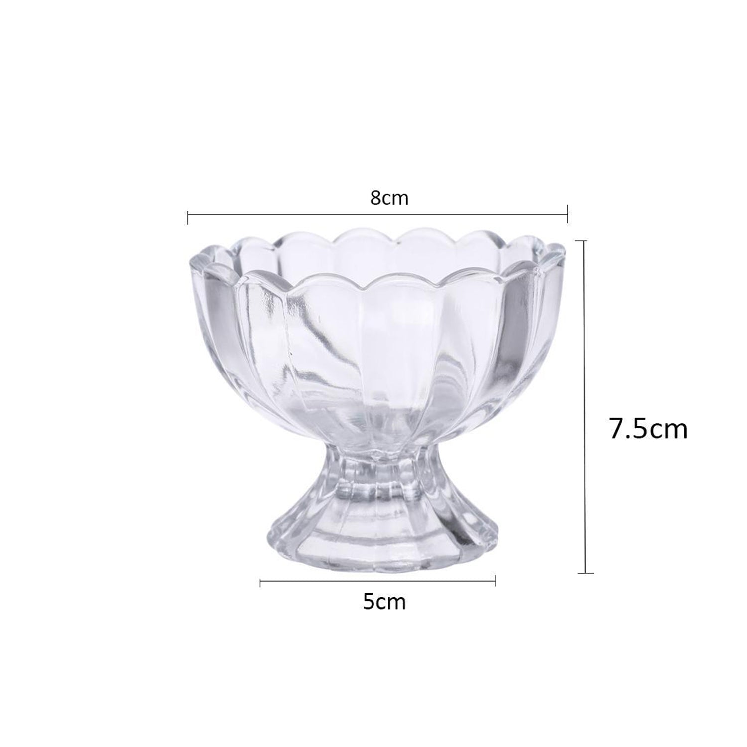 Serving Dessert Bowl Ice Cream Salad Fruit Bowl - 6pcs Serving Dessert Bowl Ice Cream Salad Fruit Bowl - 6pcs - infinityexculsivestore.com
