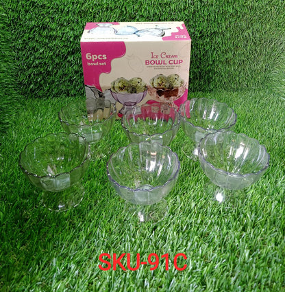 Serving Dessert Bowl Ice Cream Salad Fruit Bowl - 6pcs Serving Dessert Bowl Ice Cream Salad Fruit Bowl - 6pcs - infinityexculsivestore.com