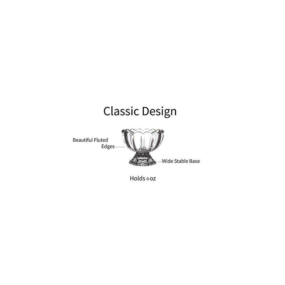 Serving Dessert Bowl Ice Cream Salad Fruit Bowl - 6pcs Serving Dessert Bowl Ice Cream Salad Fruit Bowl - 6pcs - infinityexculsivestore.com