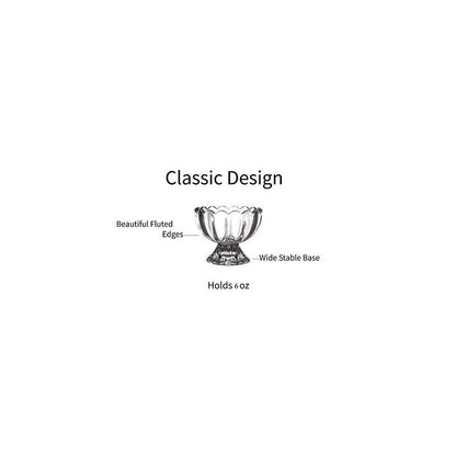 Serving Dessert Bowl Ice Cream Salad Fruit Bowl - 6pcs Serving Dessert Bowl Ice Cream Salad Fruit Bowl - 6pcs - infinityexculsivestore.com