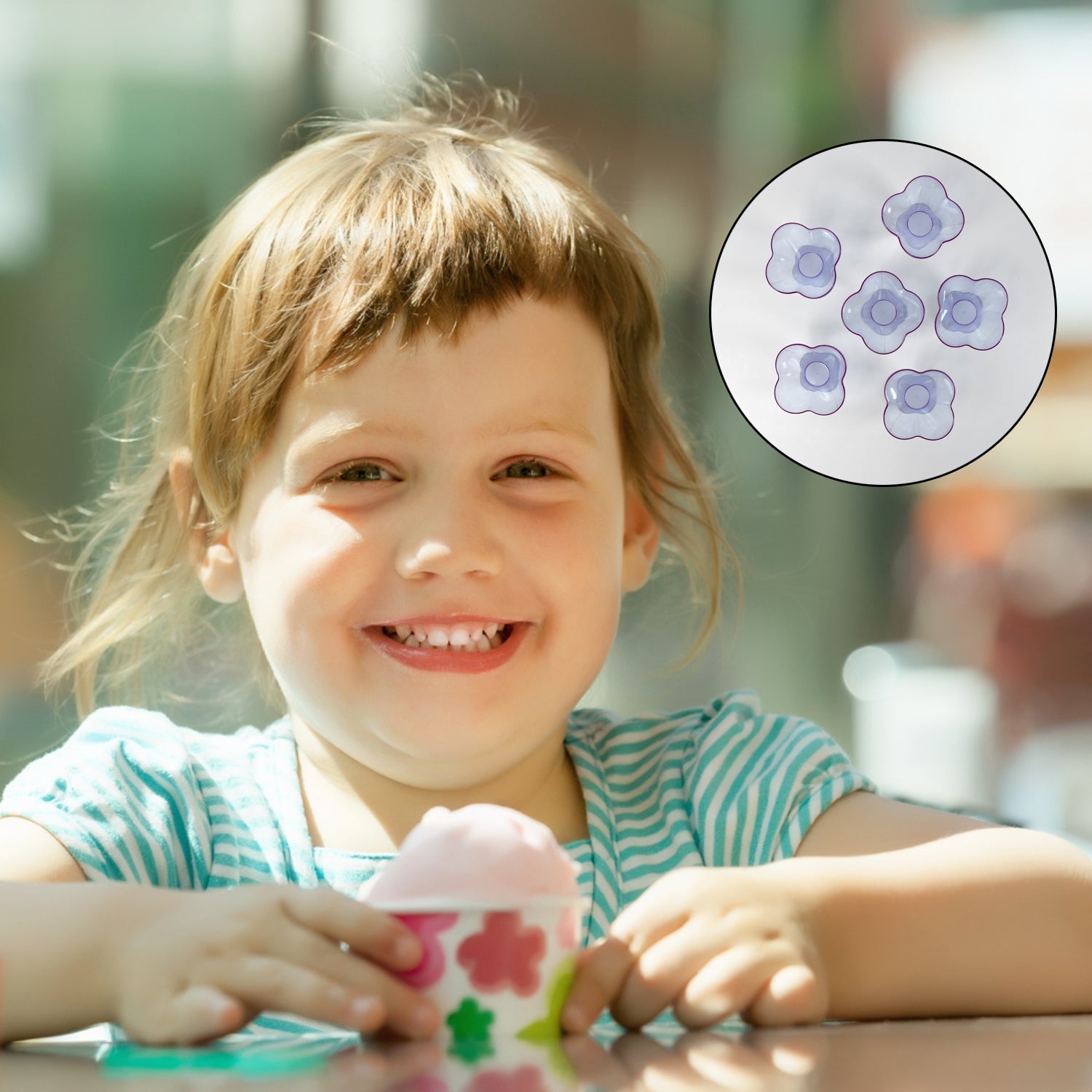 Serving Dessert Bowl Set - 6pcs Ice Cream, Salad, and Fruit Bowls (Brown Box) - infinityexculsivestore.com