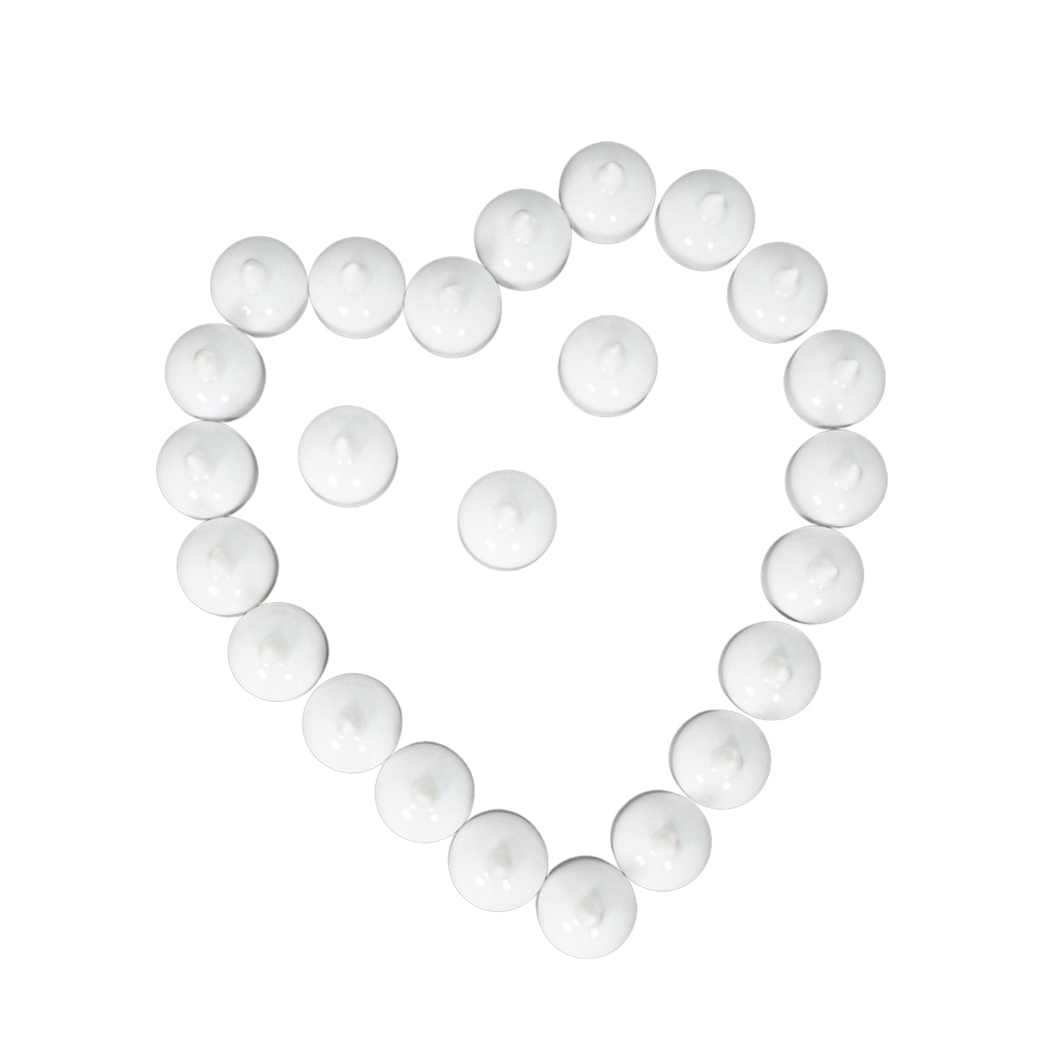 Set of 12 Flameless Floating Candles Battery Operated Tea Lights Tealight Candle - Decorative, Wedding. - infinityexculsivestore.com