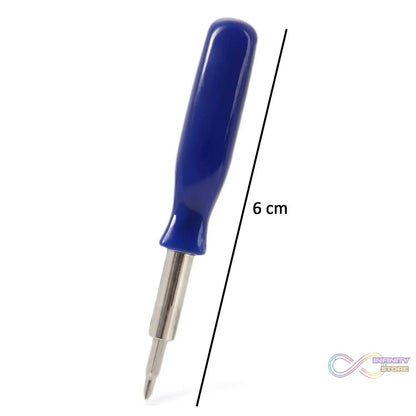 (Set of 6pc) Screwdriver Set, Steel 16 in 1 with 15 Screwdriver Bits, Professional Magnetic Driver Set - infinityexculsivestore.com