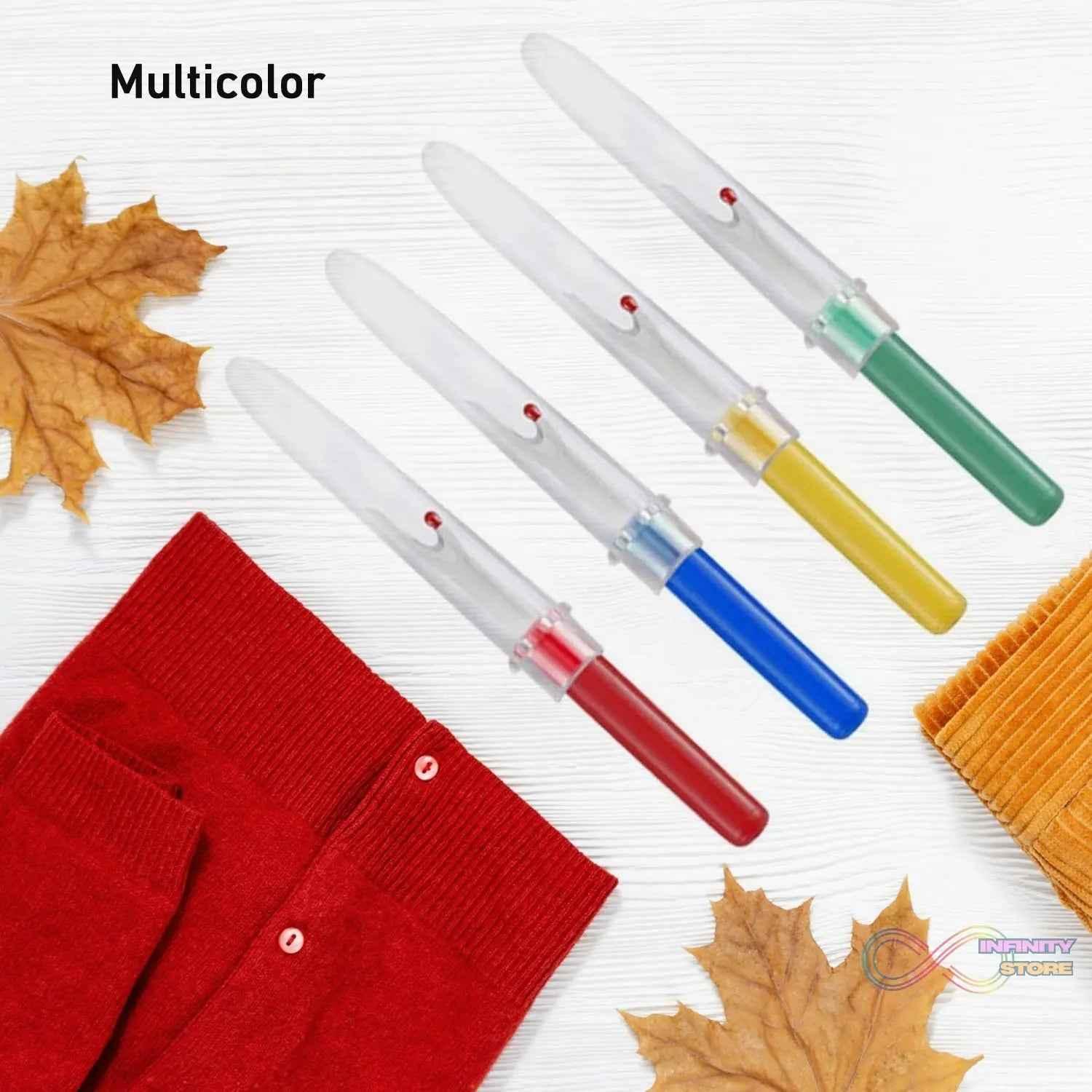 Sewing Remover Thread Unpicker with Plastic Cover (1 Pc) - infinityexculsivestore.com