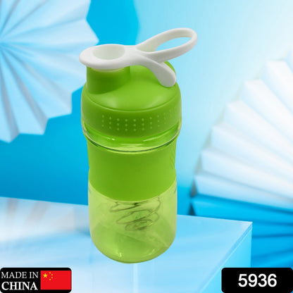 Shaker Bottle for Protein Mixes Pre Workout Shaker Bottles with A Small Stainless Blender Ball and Grip, BPA Free - infinityexculsivestore.com