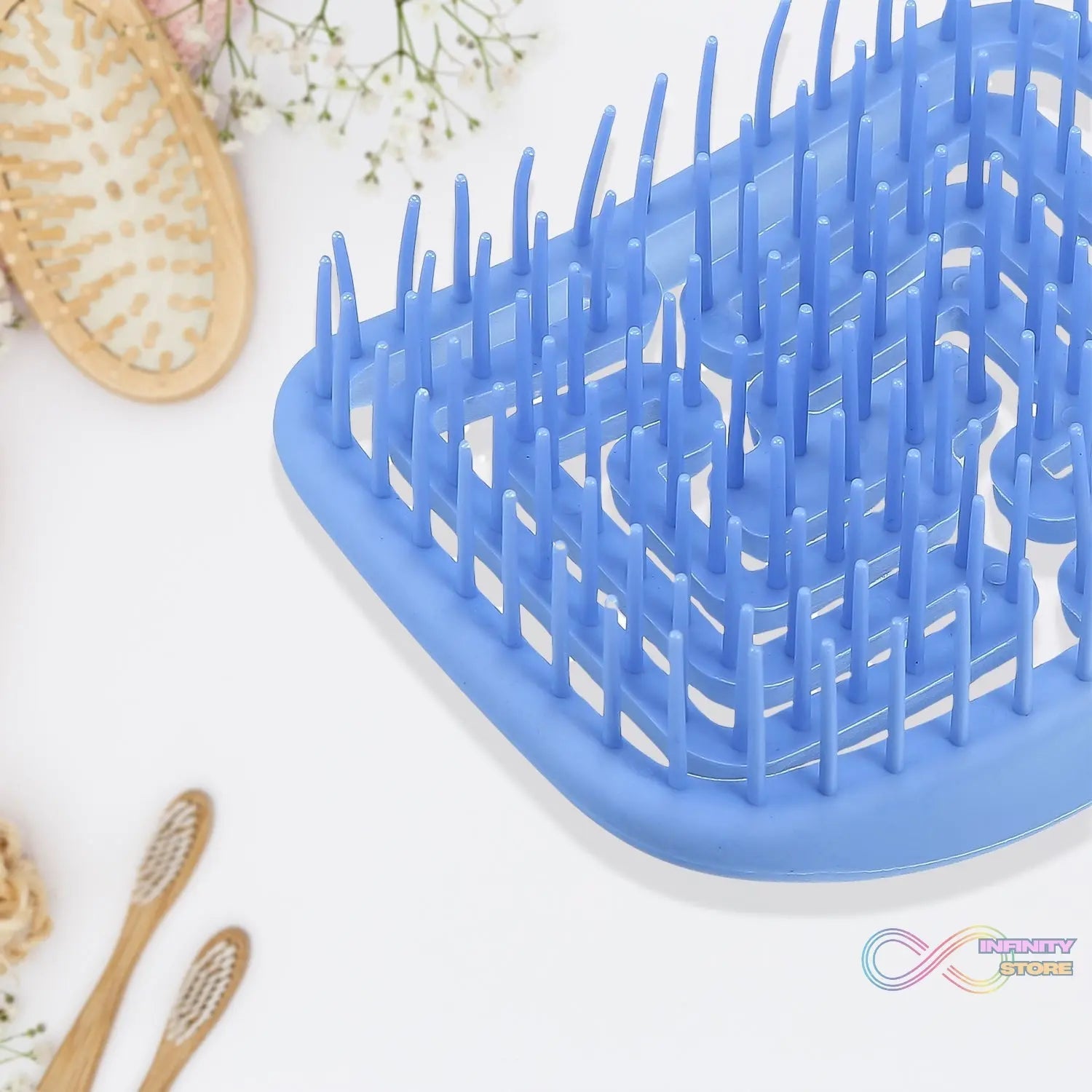 Shampoo Brush, Manual Scalp Massager Skeleton Combs (1 Pc) - infinityexculsivestore.com