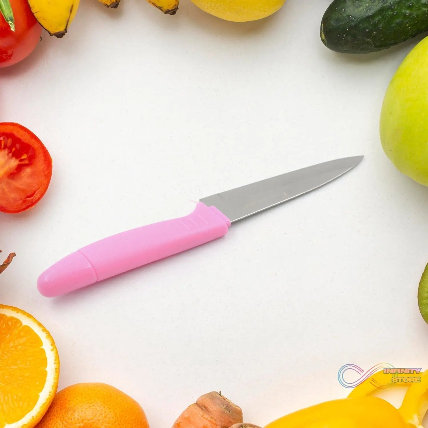 Sharp Fruit Knife (Stainless Steel, Comfortable Grip): 1 Pc - infinityexculsivestore.com