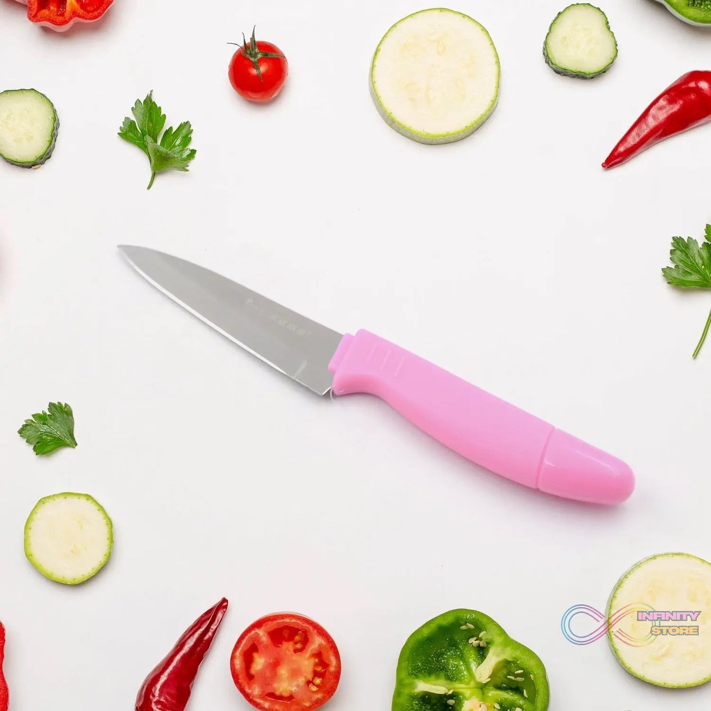 Sharp Fruit Knife (Stainless Steel, Comfortable Grip): 1 Pc - infinityexculsivestore.com