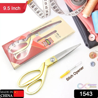 Sharp Stainless Steel Tailoring Scissors for Professionals (9.5 Inch) - infinityexculsivestore.com