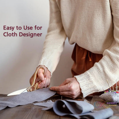 Sharp Stainless Steel Tailoring Scissors for Professionals (9.5 Inch) - infinityexculsivestore.com