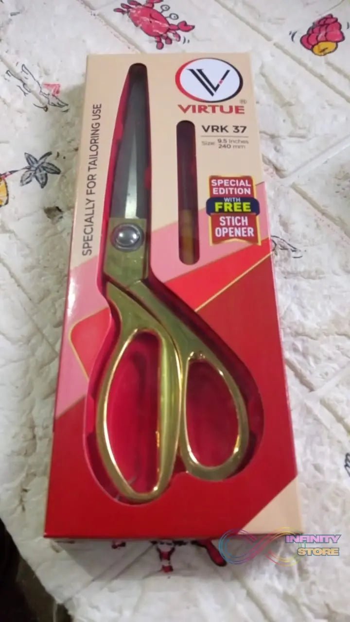 Sharp Stainless Steel Tailoring Scissors for Professionals (9.5 Inch) - infinityexculsivestore.com