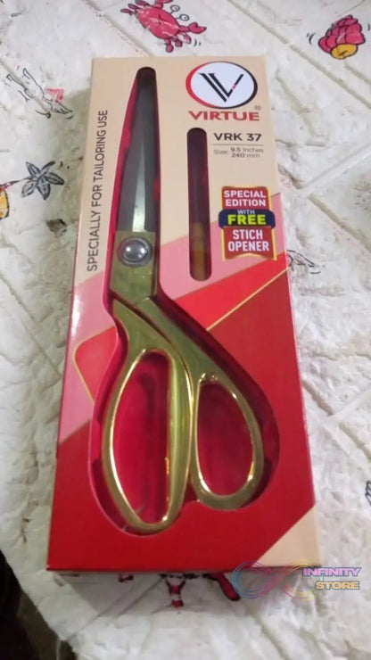 Sharp Stainless Steel Tailoring Scissors for Professionals (9.5 Inch) - infinityexculsivestore.com