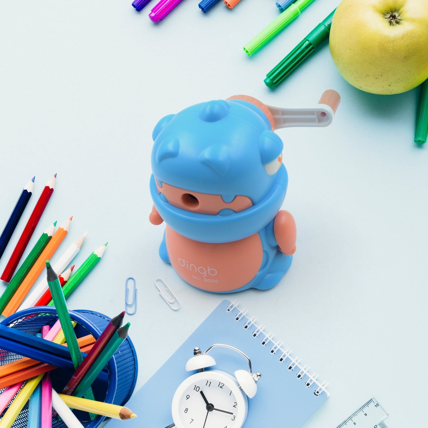 Sharpener for Pencil with Removable Tray Hardiness Steel Cutter, Kids Teddy Shaped Pencil Sharpener Machine, Birthday Return Gift Stationary Gifts - infinityexculsivestore.com