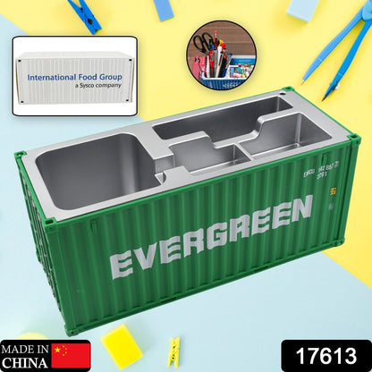 Shipping Container Pen Holder Shipping Container Model Pen Name Cardholder Simulated Container Model For Business Gift - infinityexculsivestore.com