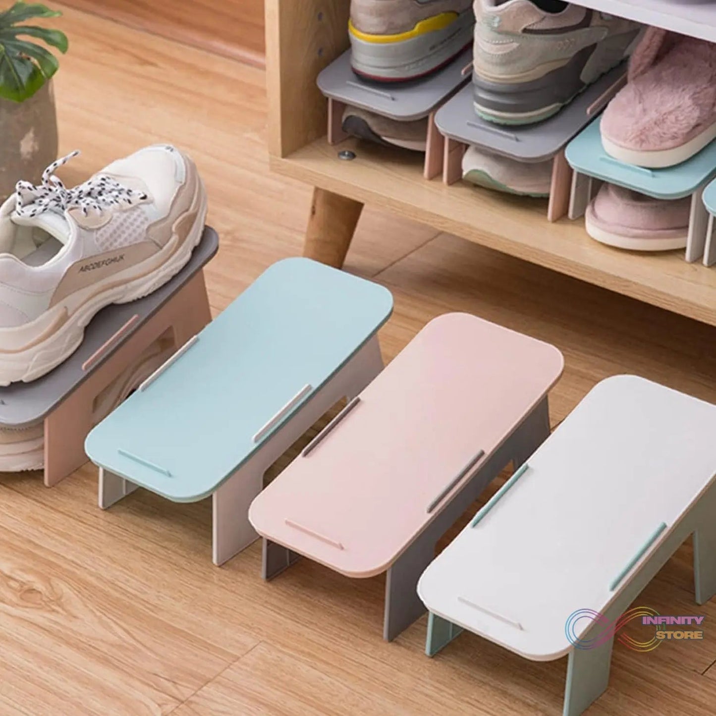 Shoe Slots Organizers Shoe Rack (1 Pc) - infinityexculsivestore.com