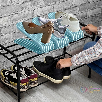 Shoe Storage Shoes Rack Shoe Racks Storage Small Shoe Stand (27×11 Cm / 1 Pc) - infinityexculsivestore.com