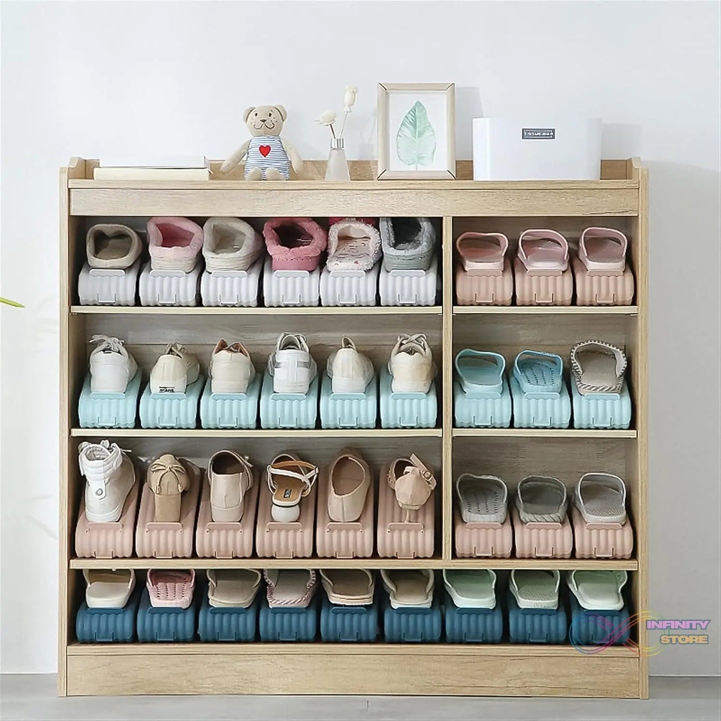 Shoe Storage Shoes Rack Shoe Racks Storage Small Shoe Stand (27×11 Cm / 1 Pc) - infinityexculsivestore.com