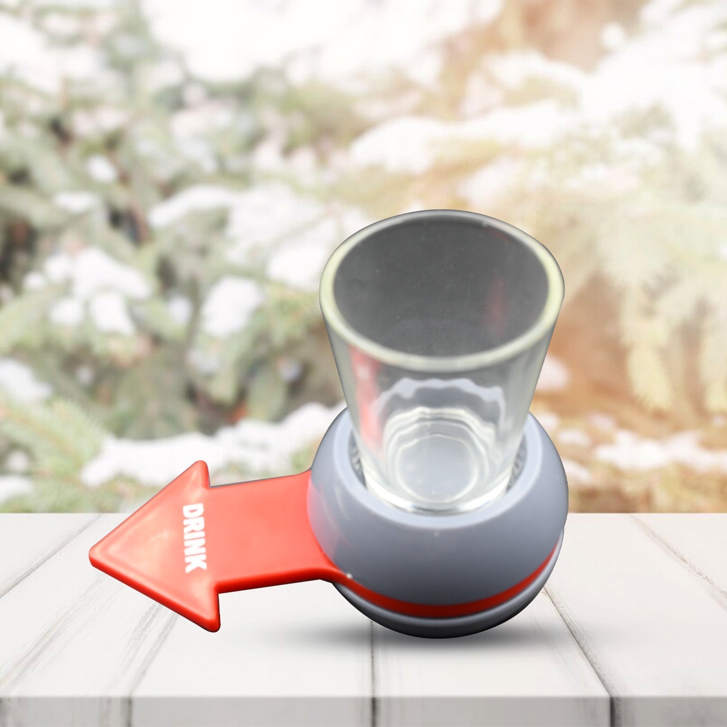 Shot Spinner Spin the Shot Fun Drinking Game Spin Shot Game Party Games for Adults Includes 1.7 oz Shot Glass - infinityexculsivestore.com