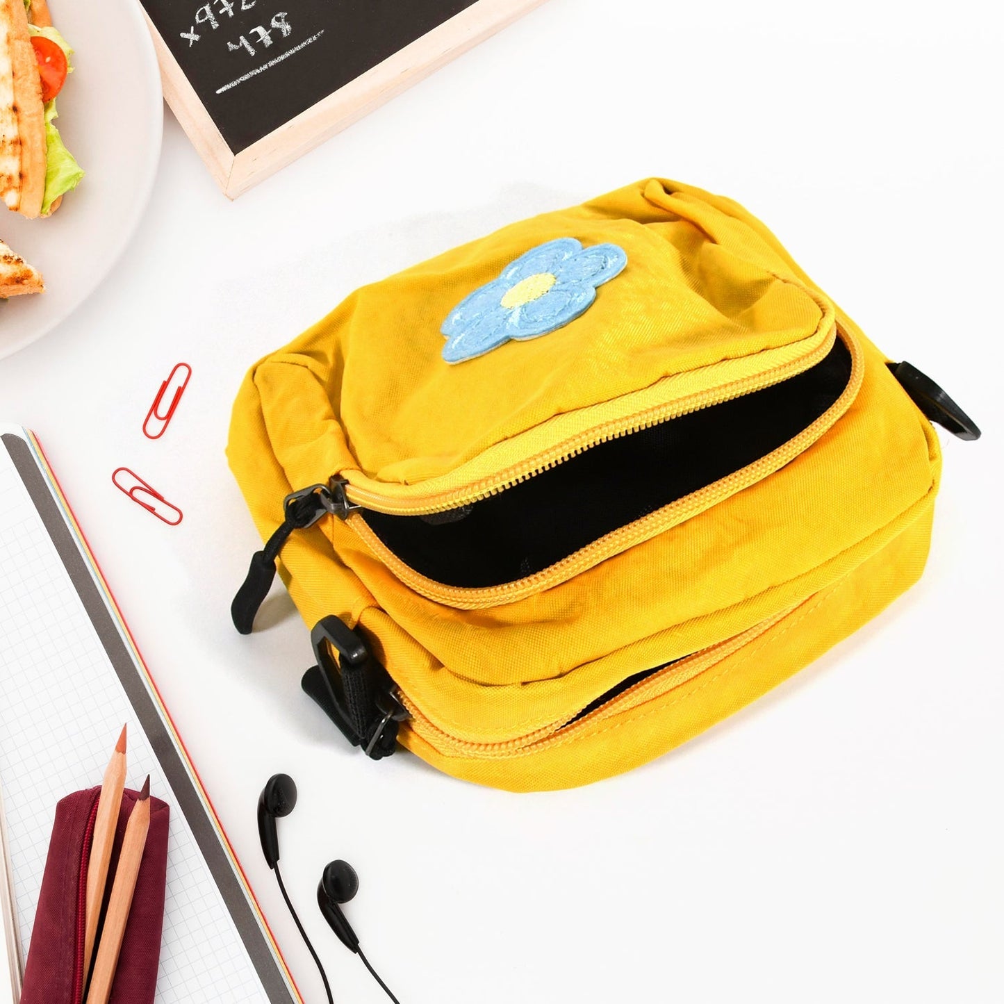 Shoulder Bag, Solid Color Sweet Shoulder Crossbody Bag, Student Trendy Cute Small Square Bag (1 Pc) - infinityexculsivestore.com