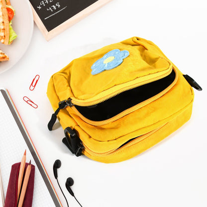 Shoulder Bag, Solid Color Sweet Shoulder Crossbody Bag, Student Trendy Cute Small Square Bag (1 Pc) - infinityexculsivestore.com